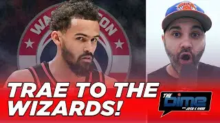 Wizards-Hawks Trade Reaction: Washington STEALS Trae Young from ATL | The Dime With Josh and Kwab