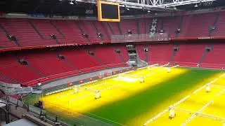 Press box view of Johan Cruyff Arena, Amsterdam