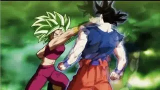 ultra instinct goku Vs kefla super sega