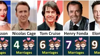 Hollywood's MOST Married Celebrities (You Won't Believe)