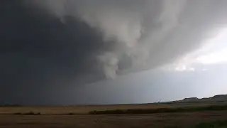 Severe storms move across northwestern Oklahoma on Monday