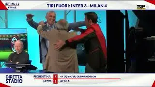 Inter Milan 1-2 con Tiziano Crudeli e Mirko Palo