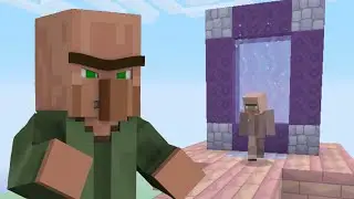 AN IMPOSTER! Minecraft - Sky Island Challenge: Finale [13]