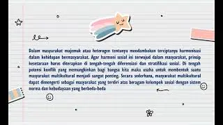 Relasi Antarkelompok dan Terciptanya Keharmonisan Sosial dalam Kehidupan Publik