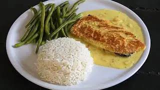 N210 Filet de la mer vegan & sa sauce beurre blanc/citron