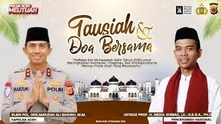 TABLIGH AKBAR DAN DO'A BERSAMA POLDA ACEH #ustadzabdulsomad 