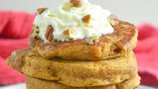 Pumpkin Spiced Pancakes (Vegan)