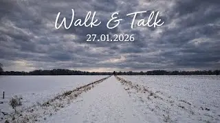Walk & Talk 27.01.2026 🥶 Thorsten Hannover &uuml;bertr&auml;gt einen Livestream.