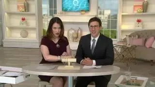 Sterling Silver Rose Design Tennis Bracelet by Or Paz on QVC