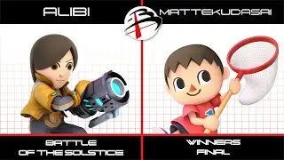 Battle of the Solstice  | Alibi (Mii Gunner) vs MATTEKUDASAI (Villager) | WF | SSBU