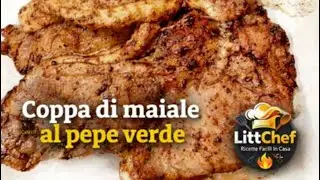 Coppa di maiale al pepe verde 