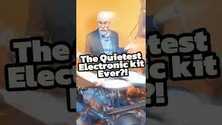 The Quietest Electronic Drum Kit Ever?! | George's Music
