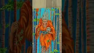 Colour along with me, Kerby Rosanes Mythic World &ldquo;Baba Yaga&rdquo;.#adultcoloring #kerbyrosanes #babayaga