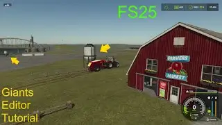 Учебное пособие по редактору Giants | Как добавить 4 станции Lime на карту FS25 | Шаг 72
