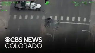 Suspect in Colorado crime spree tackled by good Samaritan during police chase