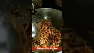 Jhinga Fish Fry Recipe | Dry Shrimp Fish Recipe | Fish Fry | #shorts