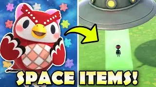 🚀 ALL SPACE ITEMS In Animal Crossing New Horizons & How To Get Them!