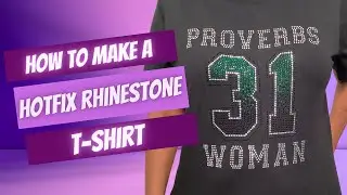 HOW TO MAKE A RHINESTONE SHIRT WITH CRICUT | ETSY SHOP RHINESTONE TEMPLATE