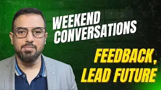 Weekend Conversations | Feedback to lead future #marketresearch