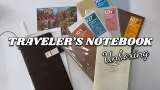 Traveler&rsquo;s Notebook | UNBOXING #travelersnotebook 