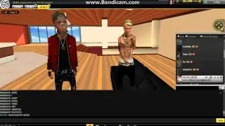 THIS LOSER AKA TJ AKA MOBBIINNJR AKA GANGSTERS,  #IMVU'S DUMBEST LOSER BOOTING HIM AND PULLING HIM