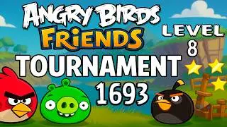 Angry Birds Friends Level 8 Tournament 1693 - MAX SCORE Strategy (02.02.2026) no Power-Ups