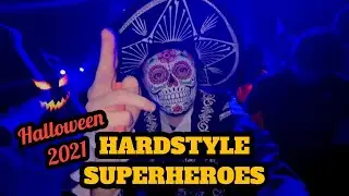 HARDSTYLE SUPERHEROES | Halloween Rave Vlog