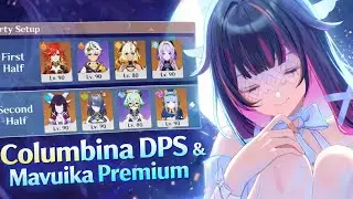 Luna IV / Genshin 6.4 Abyss Run &mdash; Columbina Dps & Mavuika Premium 