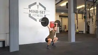 High hang squat snatch