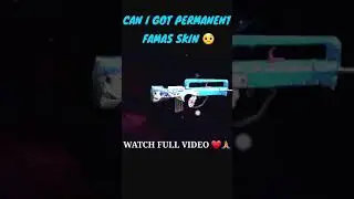 GOT PERMANENT MOONWALK FAMAS SKIN IN GARENA FREE FIRE #shorts #freefire #freefireshorts #viral