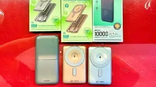 REMAX CX-1 15W 5000MAH CCC MAGNETIC  WIRLESS CABLES POWER BANK #remax #ccc 