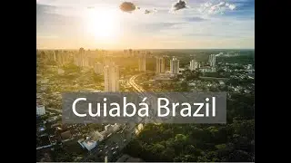 Drone Flight Over Cuiabá, Mato Grosso, Brazil, with AI-Generated Lofi