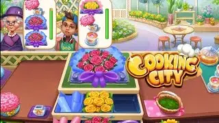 Cooking City Floral Fantasy 💐 Levels 6-16 Cooking Mobile Games