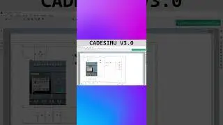 Descargar CADe_SIMU V3.0 + Manuales + Ejemplos #Electronica #tutorial #Programa #informatica