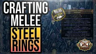 PoE [3.14] Crafting ENDGAME Melee Physical Rings with Vulnerability and Mana Cost