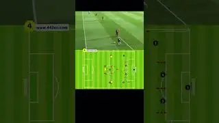 Marcelo Bielsa Training Practice - Shifting to a 3-3System #football #soccer
