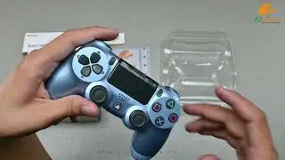 Sony DualShock 4 Wireless Controller Joystick for PlayStation PS4 (Light Blue) AZshopping.pk Review!
