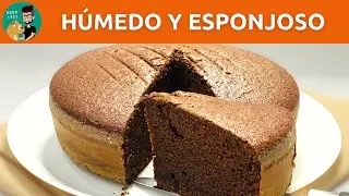 Cómo Hacer un Bizcochuelo Casero de Chocolate Húmedo y Esponjoso Fácil / MONO 1981