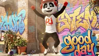 Pj Panda Good Day Music Video | Kids Hip Hop Dance Song That Brings Joy | Raised On Hip&bull;Hop