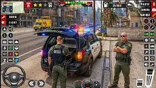 Police car chases Simulator 3d Real Coty Cop gameplay 😱🔥