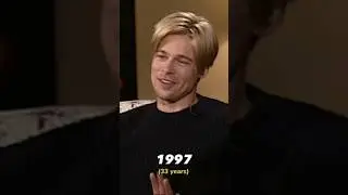 Evolution of Brad Pitt  👀🗿 #bradpitt #evolution #shorts