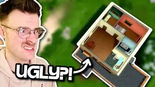 i tried to fix an UGLY starter home in The Sims 4
