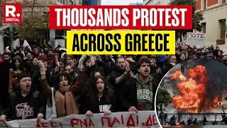 Greece Protests: Violent Clashes Paralyse Greece On Anniversary Of Deadly Railway Disaster