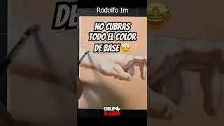 No cubras todo el color de base 🤩#ProcesoPintura #SecretosDelArte #TutorialDeArte #Arte #Viral