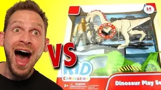 Kid Connection Dinosaur Play Set Unboxing