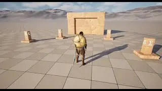 RPG Tutorial 128. Rune puzzle door Part 2 (Unreal Engine 5)