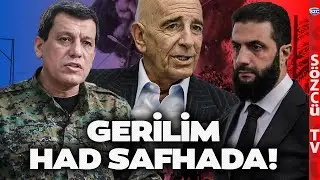 Tom Barrack Suriye'de Federasyona G&ouml;z Kırptı! Şara ile Mazlum Abdi Arasında İpler Koptu