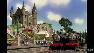 Donald & Douglas celebrating Cinco De Mayo with Mario & Luigi at Lord Callan's Castle