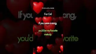 Sweet and Romantic Pickup Line Alert! 'If You Were a Song...' 🎶 | Cute Pickup Lines #shorts