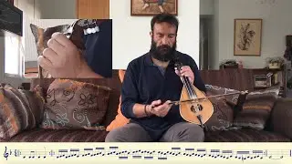 Ασκήσεις για δοξάρι και φρασεολογία κρητικής λύρας | Ενότητα 2α: Ρυθμικά δοξάρια - Δοξάρι κοντυλιάς